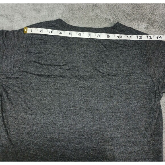 Disney Alice in Wonderland X-Small XS Black “We're All Mad Here” V-neck T-shirt - Picture 5 of 12